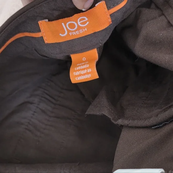Joe Fresh Dark Brown Pants - Picture 5 of 10
